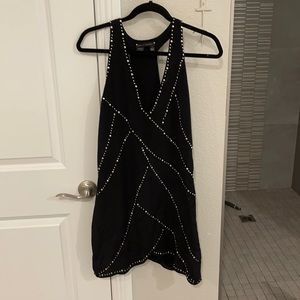 Sheri Bodell mini black studded dress